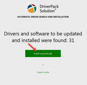 اسطوانة التعريفات driver pack solution