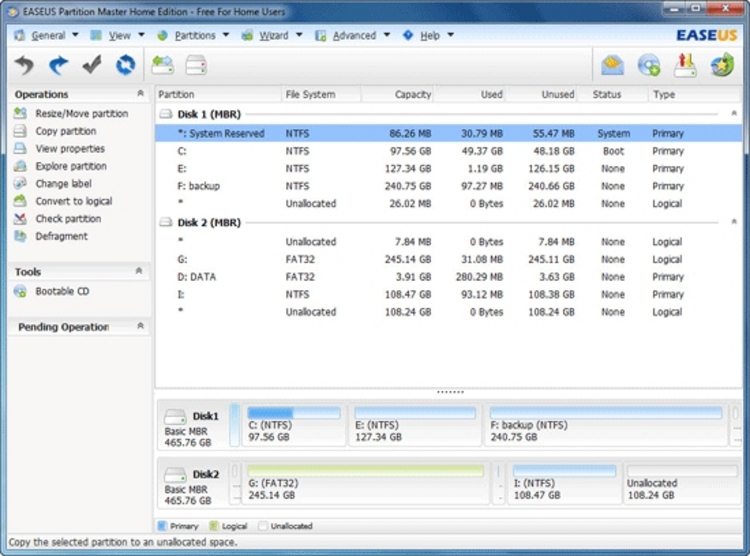تحميل برنامج تقسيم الهارد epm