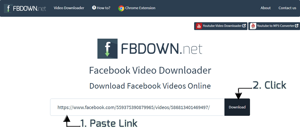 download-facebook-video طريقة تحميل فيديو من الفيس بوك للكمبيوتر و الاندرويد شروحات 